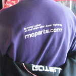 Herb sports the offical Moparts.com shirt.