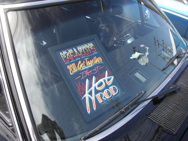 I won the best Hot Rod award today!