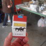 These cigs would not light for shit.