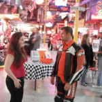 Deanna meets Alan Lusk our new MPM VP of the motorcycle chapter of the club.