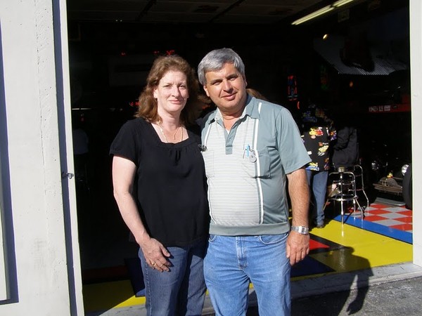 Fresh off their 10th Anniversary Car-B-Q John and Betty come out to join the group.