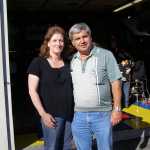 Fresh off their 10th Anniversary Car-B-Q John and Betty come out to join the group.