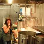 Our offical taster Cindy says it's time to eat!