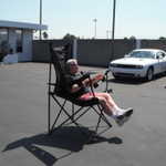 Broadcasting live from THE BIG CHAIR!!!