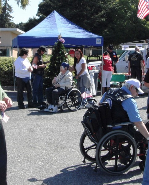 The vertrans seemed to really love our cars and bikes!