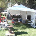 The MPM tent is all ready to go!