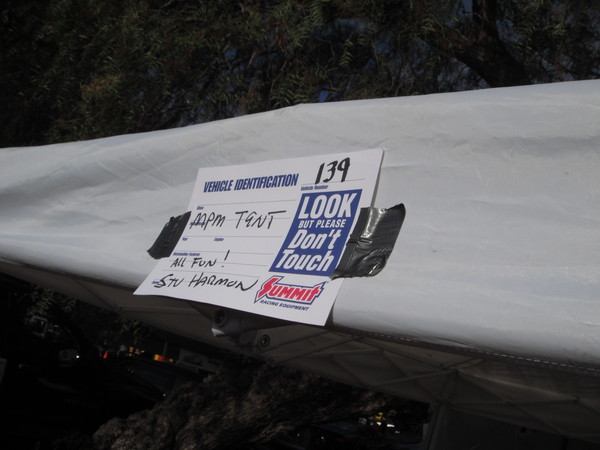 My roadrunner didn't make it but the MPM tent did!