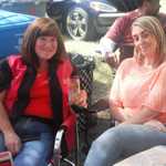 Cindy and my oldest daughter Caitlin enjoy the afternoon!