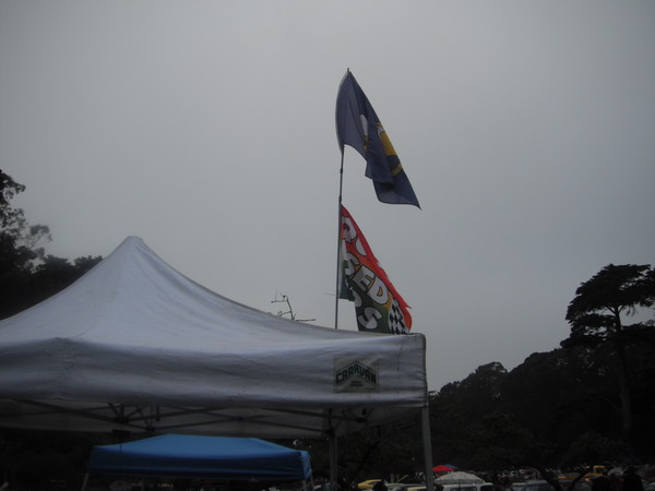 Our MPM flags show off or location so you cna find us in the middle of the 1000's of people.