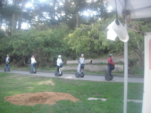 Here comes the Segway thugs!