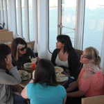 The girls get started on the fun!