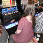 Deanna trys out the slot machines for the first time ever!