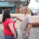 Kim tells Sally never, ever use a cell phone on vacation.