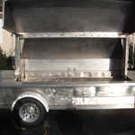 I and Tony G grill up the lunch on this cool BBQer!
