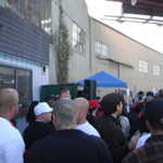 It got pretty crowded so we split and head downtown.