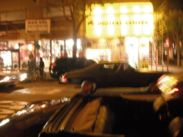 Later in the evening the cars and bikes cruised to Fisherman's Wharf.