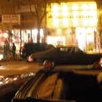 Later in the evening the cars and bikes cruised to Fisherman's Wharf.