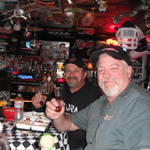 Highlight for Album: It's a fun Friday night at the South City Social club with Mike and Gelina.