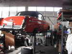 Roadrunner off to the muffler shop 2012 016