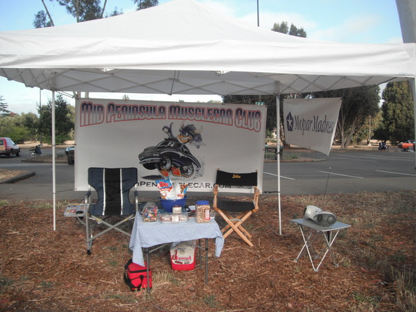 Got the MPM tent all ready for todays fun!