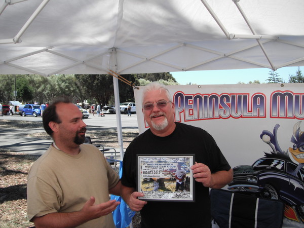 I got awarded this cool signed plaque made by Rich Solin and presented by Kilted Dave.