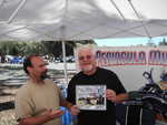I got awarded this cool signed plaque made by Rich Solin and presented by Kilted Dave.