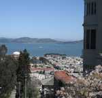 Nice shot looking out my front window of the Palace of Fine Arts.  :^)