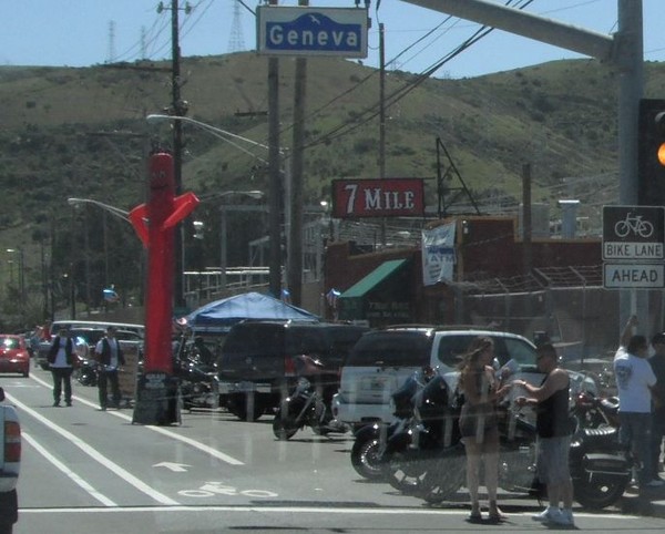 The 7-Mile house is right across the street when adult beverages and good food is needed!
