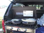 Time to get the food cooking!