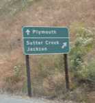 You know it's a good day when you come through PLYMOUTH, Ca.