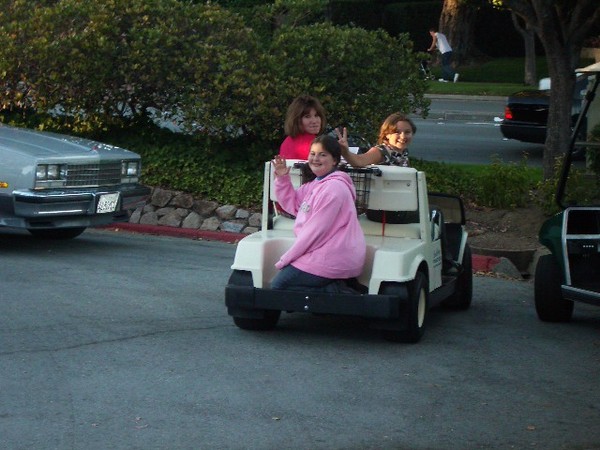 Deanna gets a ride