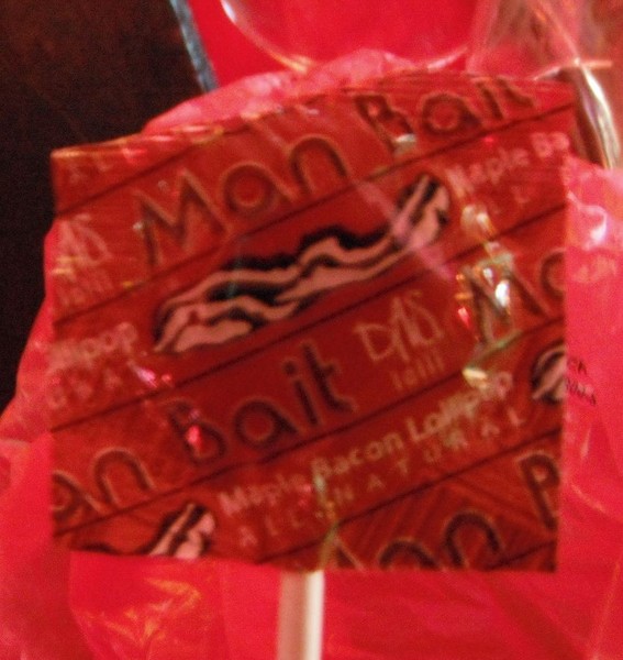 They brought us some Maple Bacon Loipops!