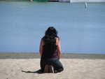 Monica and the Bay are one!