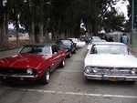 All lined up and ready to cruise the streets of South San Francisco.