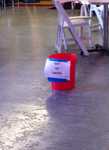 That bucket is broken, so don't kick it!