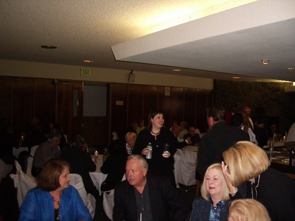 The gathering afterwards at the SSF Elks club was very nicely done.