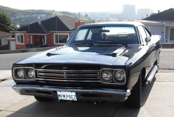 Got the roadrunner all shined up for the drive.