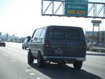 You don't see too many of these old Dodge vans on the road anymore.