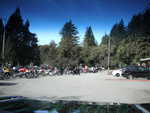 Pulling into Alice's Resturant in Woodside, Ca.