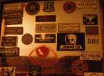 Interesting stuff on the men's room walls.