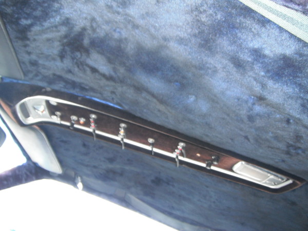 You have to love the rows of switches on the roof!