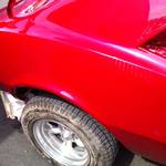 Highlight for Album: Kim's freshly painted 1968 Camaro