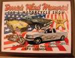 Join us for the Derrick Ward Memorial Car and Motorcycle show 4-21-2013. Check out my roadrunner on the dash plaques and T-shirts.