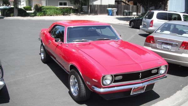 We meet up with Kim and her newly restored 1968 Camaro.
