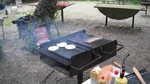 Gotta start the grilling right away!