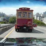 Highlight for Album: Follow this trolley as we use our classic cars in Desmae and Robert Grieve's wedding.