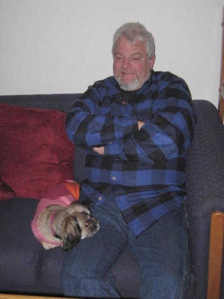 Get that dog off my lap!!