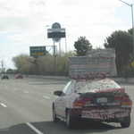Just a crazy car we saw on the way home.