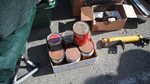 Old oil for only $8 a can!