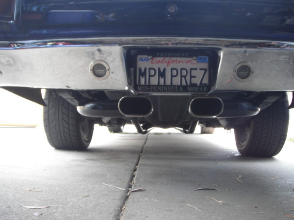 Postal guy and roadrunner new mufflers 003